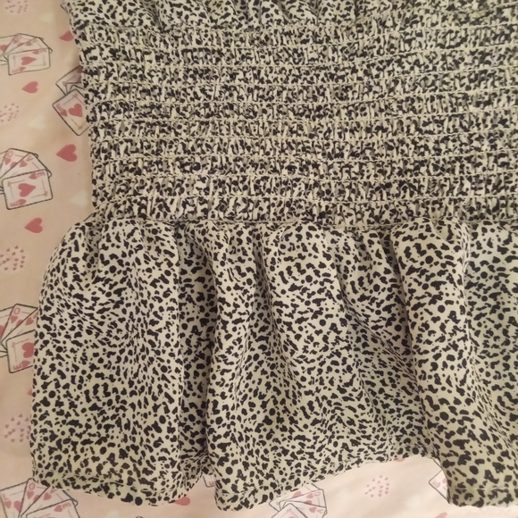 Sienna Sky Black and White Patterned Blouse  Pre-owned Good Condition Size Small - Picture 3 of 6